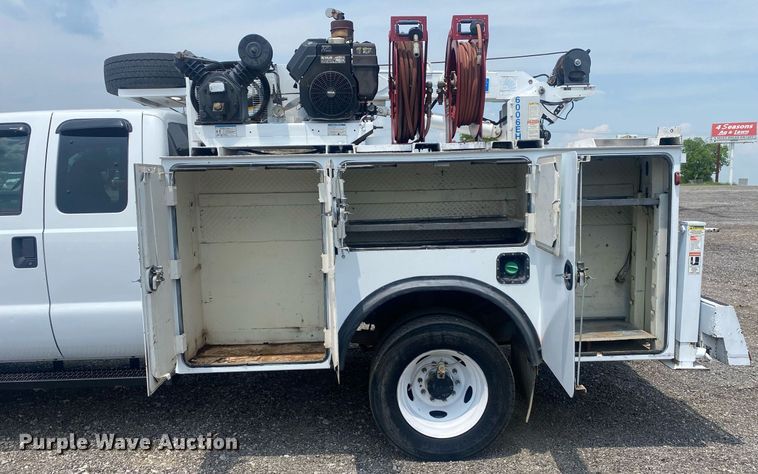 image for item KW9263 2009 Ford F550  SuperCab utility / service truck