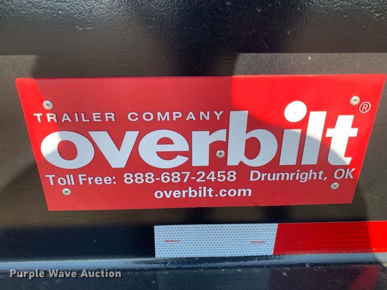 image for item LH9711 2022 Overbilt  equipment trailer