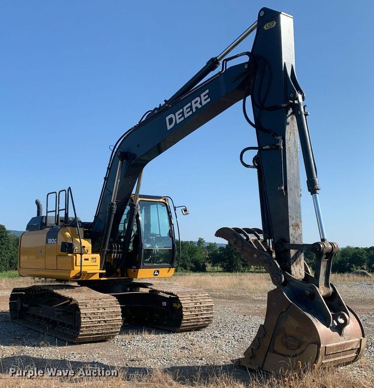 image for item LH9717 2019 John Deere 180G LC  excavator