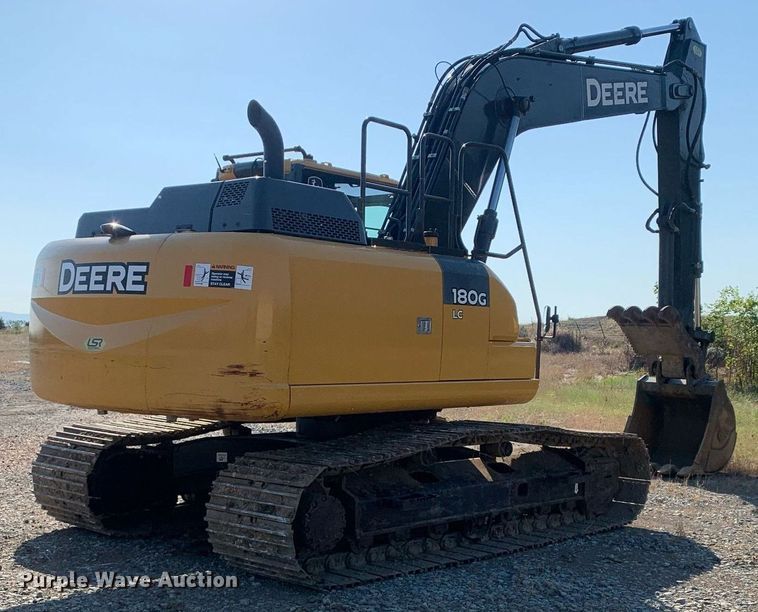 image for item LH9717 2019 John Deere 180G LC  excavator