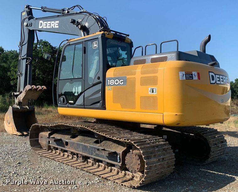 image for item LH9717 2019 John Deere 180G LC  excavator