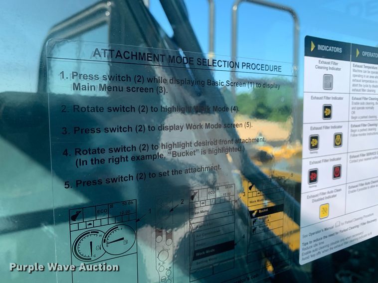 image for item LH9717 2019 John Deere 180G LC  excavator