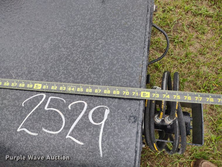 image for item LL9127 JCT  72"W skid steer sweeper