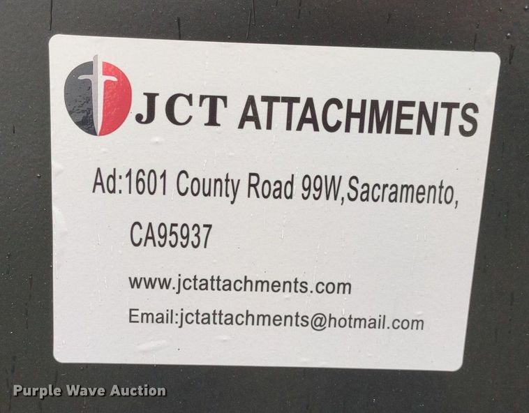 image for item LL9127 JCT  72"W skid steer sweeper