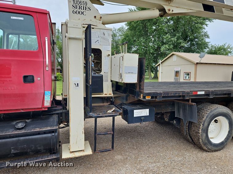 image for item LM9058 1997 Ford LT8000  crane truck