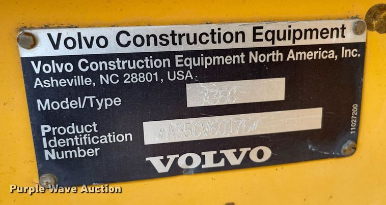 image for item LS9333 1998 Volvo A35C  haul truck