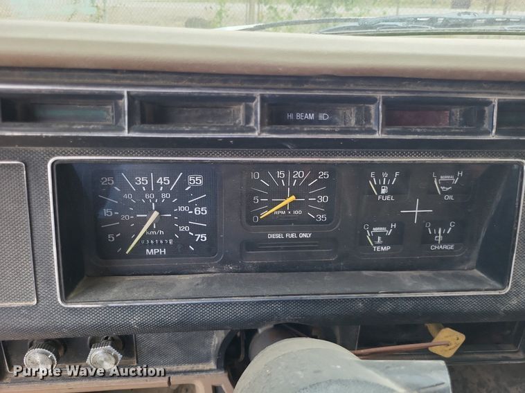 image for item LS9574 1988 Ford F800  dump truck