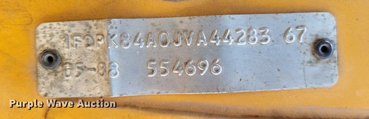 image for item LS9574 1988 Ford F800  dump truck