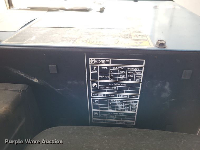 image for item LS9581 Miller Blue Star 6000  welder/generator