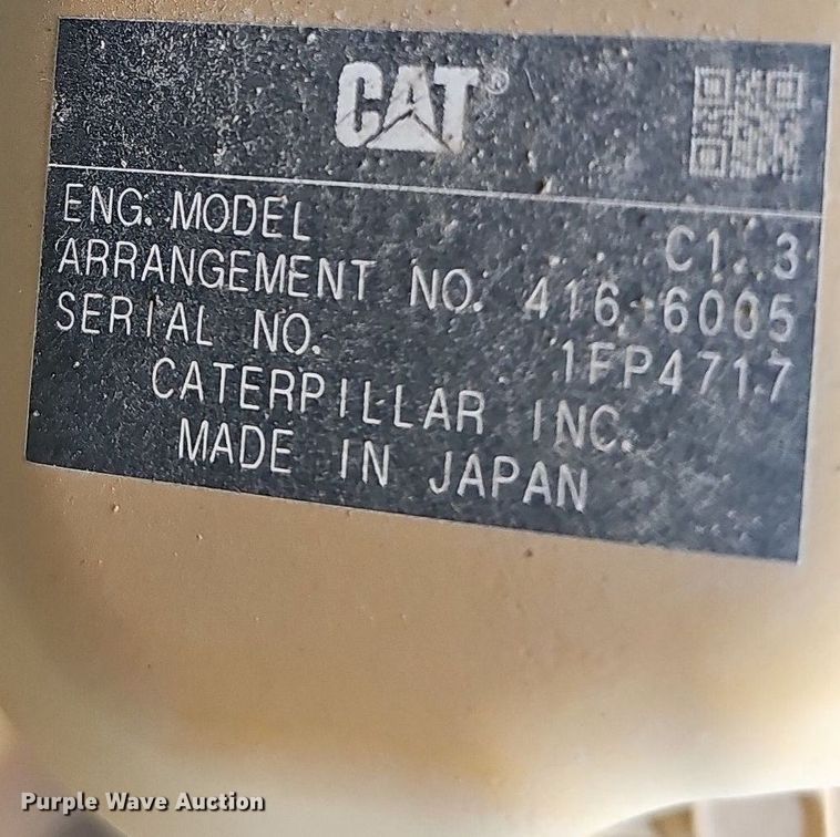 image for item LW9697 2015 Caterpillar 303E CR  mini excavator