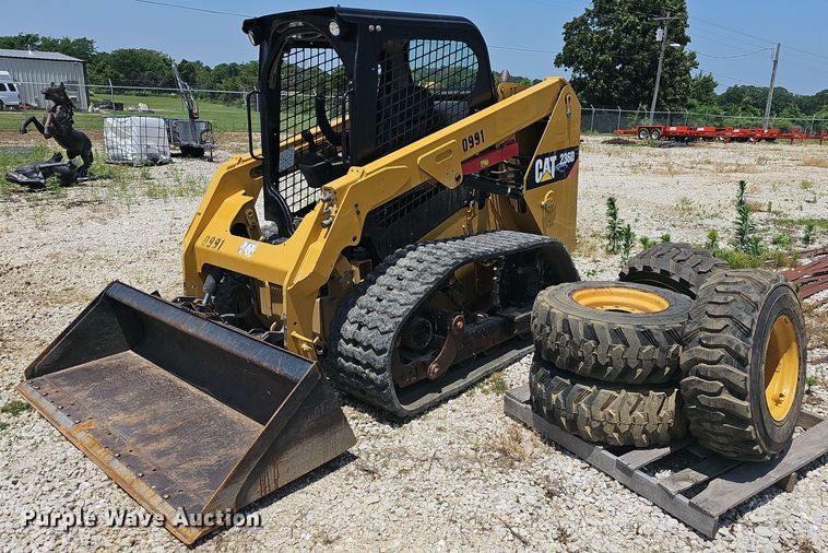 image for item LW9698 2014 Caterpillar 236D  tracked skid steer loader