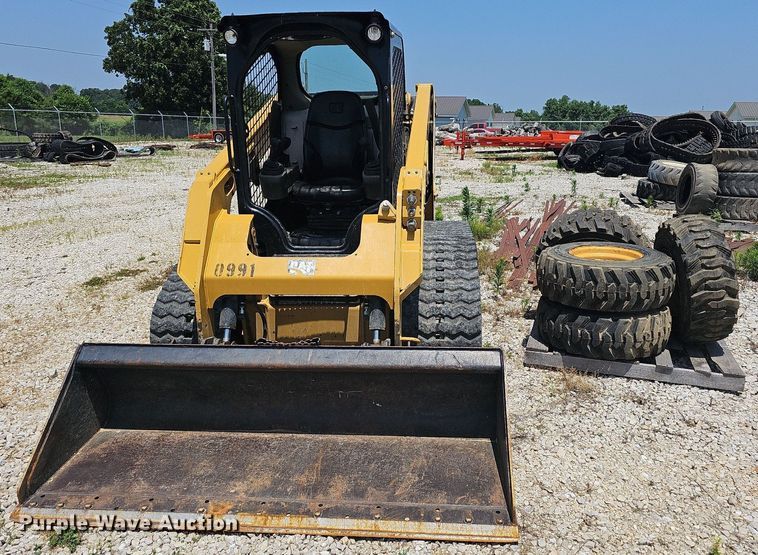 image for item LW9698 2014 Caterpillar 236D  tracked skid steer loader