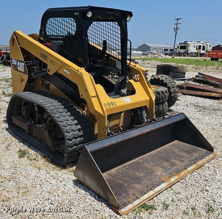 image for item LW9698 2014 Caterpillar 236D  tracked skid steer loader