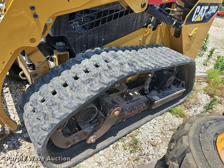 image for item LW9698 2014 Caterpillar 236D  tracked skid steer loader