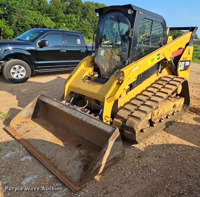 image for item LW9733 2019 Caterpillar 299D2  tracked skid steer loader