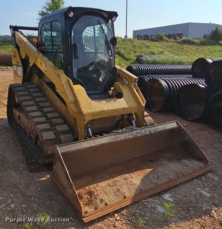 image for item LW9733 2019 Caterpillar 299D2  tracked skid steer loader