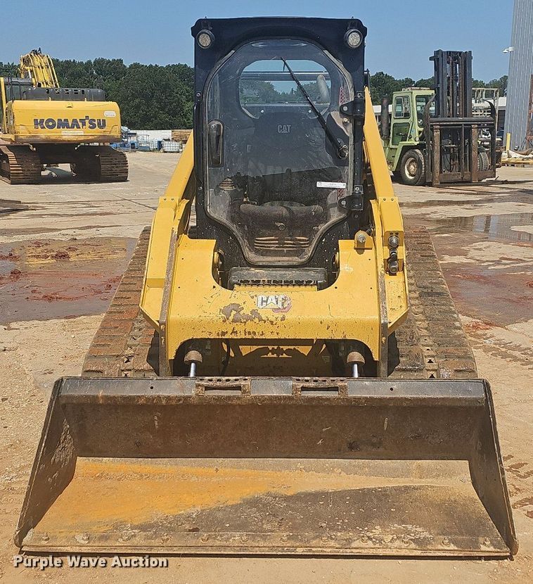 image for item LW9735 2019 Caterpillar 299D3  tracked skid steer loader