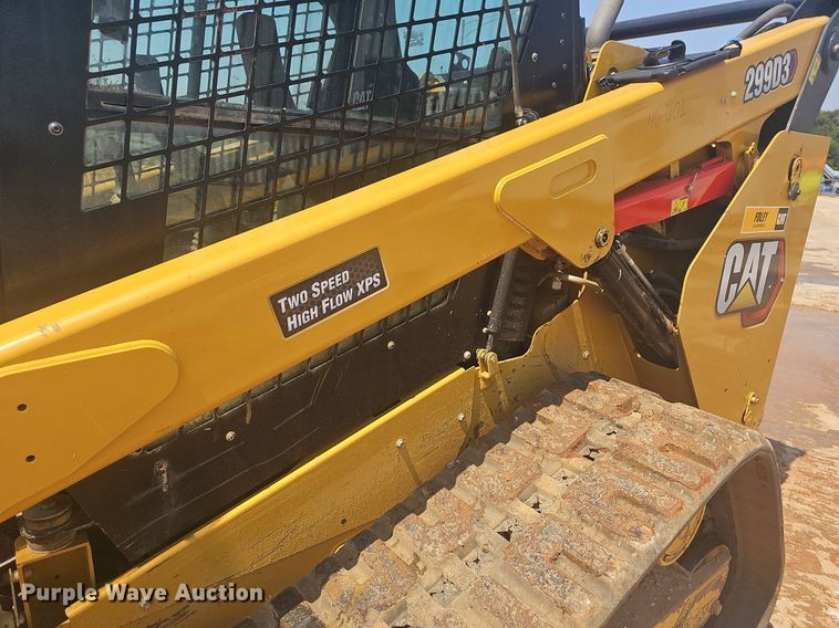 image for item LW9735 2019 Caterpillar 299D3  tracked skid steer loader