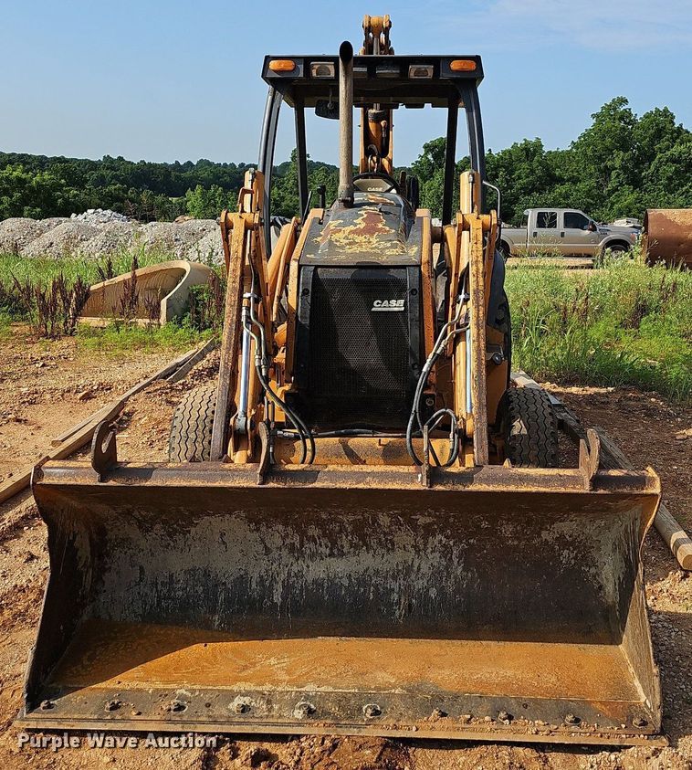 image for item LW9736 2007 Case 580 Super M II  backhoe