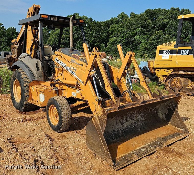 image for item LW9736 2007 Case 580 Super M II  backhoe