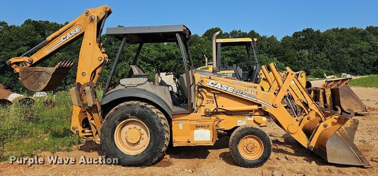 image for item LW9736 2007 Case 580 Super M II  backhoe