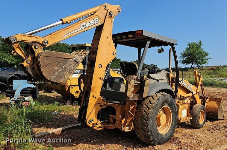 image for item LW9736 2007 Case 580 Super M II  backhoe
