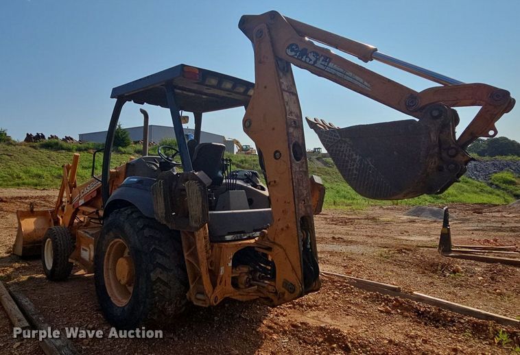 image for item LW9736 2007 Case 580 Super M II  backhoe