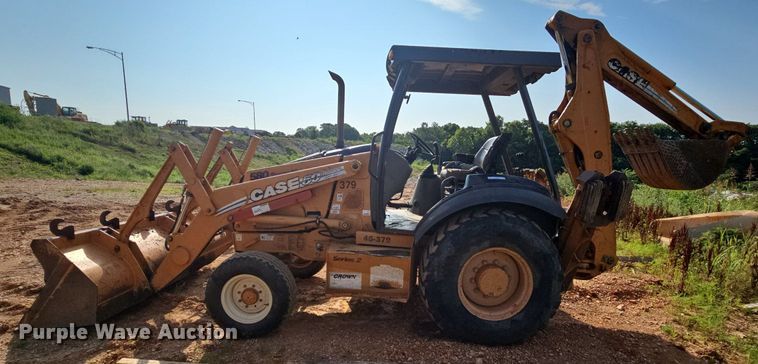 image for item LW9736 2007 Case 580 Super M II  backhoe