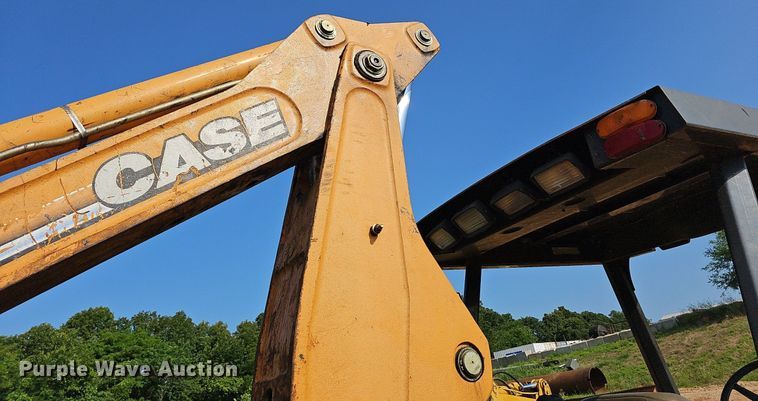 image for item LW9736 2007 Case 580 Super M II  backhoe