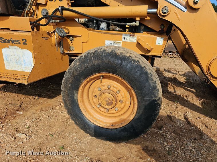 image for item LW9736 2007 Case 580 Super M II  backhoe