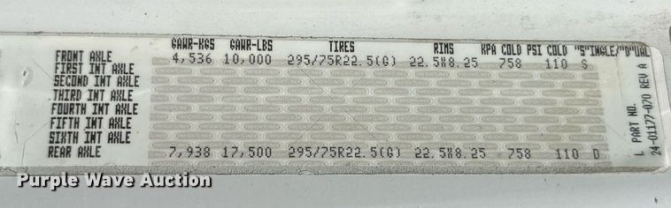 image for item MB9575 2005 Freightliner Business Class M2  drilling rig truck