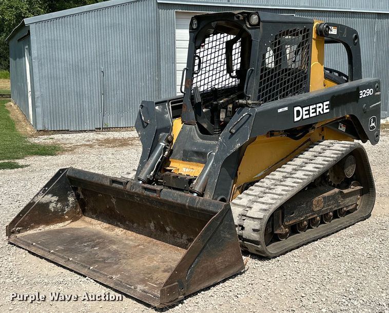 image for item MB9649 2011 John Deere 329D  tracked skid steer loader