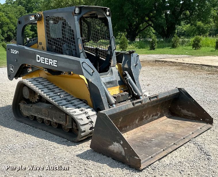 image for item MB9649 2011 John Deere 329D  tracked skid steer loader