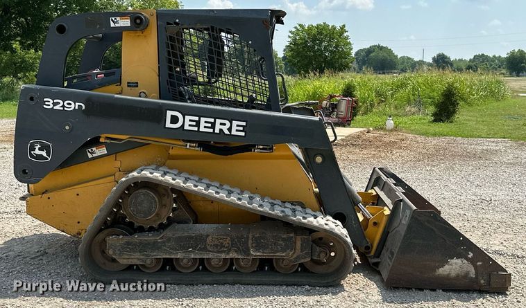 image for item MB9649 2011 John Deere 329D  tracked skid steer loader
