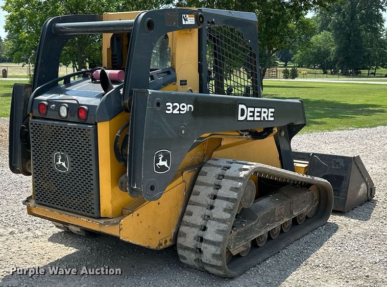 image for item MB9649 2011 John Deere 329D  tracked skid steer loader