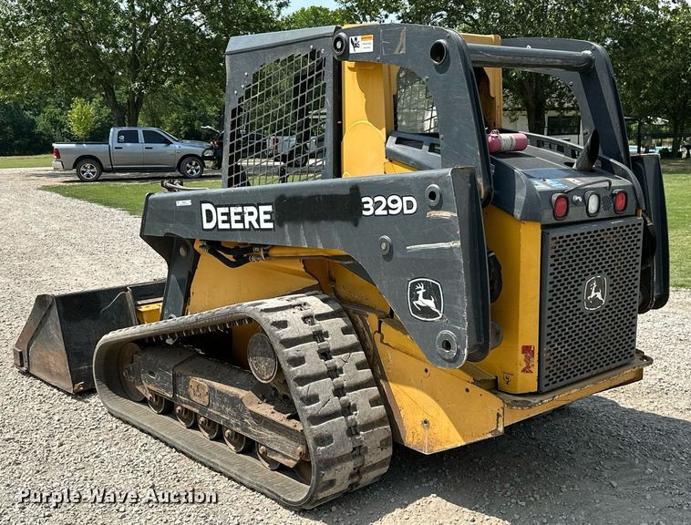 image for item MB9649 2011 John Deere 329D  tracked skid steer loader