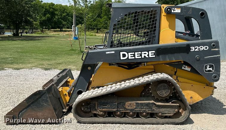 image for item MB9649 2011 John Deere 329D  tracked skid steer loader