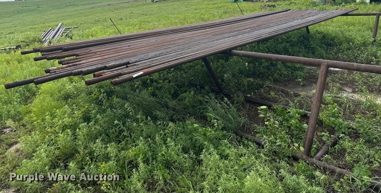 image for item MB9662 Approximately 55 joints of oilfield structural pipe