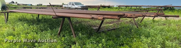 image for item MB9662 Approximately 55 joints of oilfield structural pipe