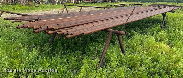 image for item MB9662 Approximately 55 joints of oilfield structural pipe