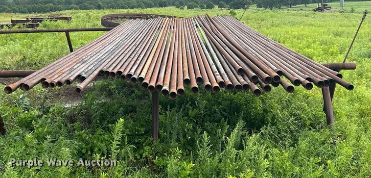 image for item MB9662 Approximately 55 joints of oilfield structural pipe