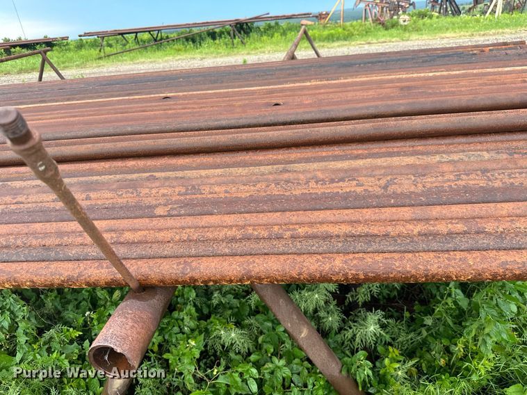image for item MB9662 Approximately 55 joints of oilfield structural pipe