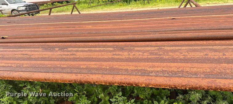 image for item MB9662 Approximately 55 joints of oilfield structural pipe