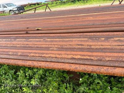 image for item MB9662 Approximately 55 joints of oilfield structural pipe