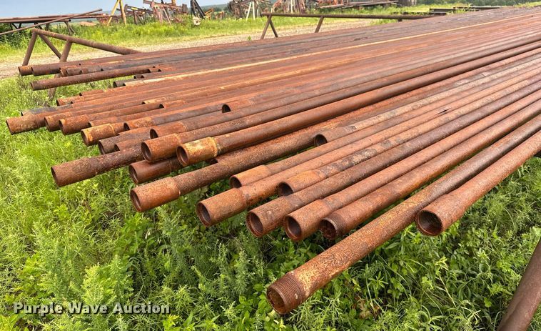image for item MB9662 Approximately 55 joints of oilfield structural pipe