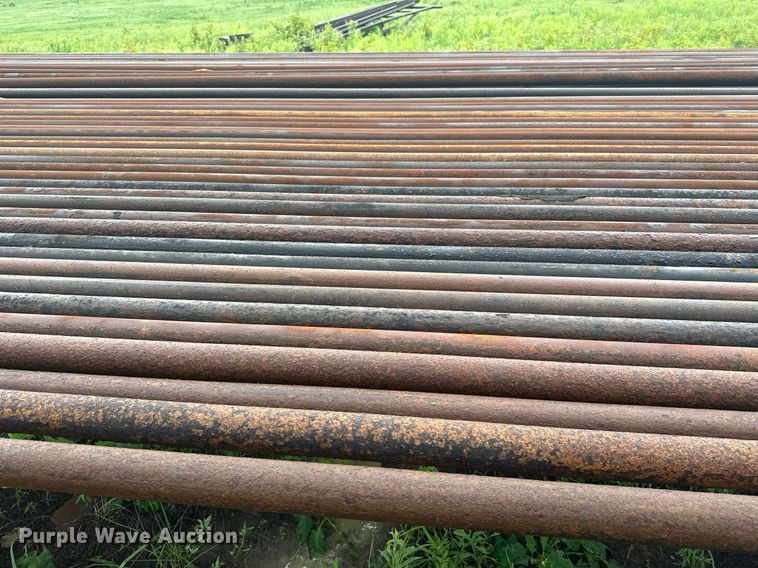 image for item MB9662 Approximately 55 joints of oilfield structural pipe