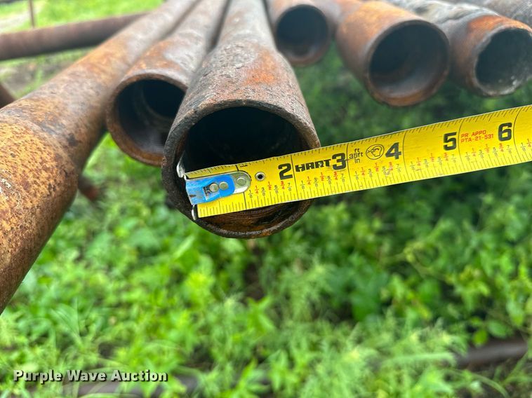 image for item MB9662 Approximately 55 joints of oilfield structural pipe