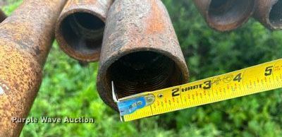 image for item MB9662 Approximately 55 joints of oilfield structural pipe