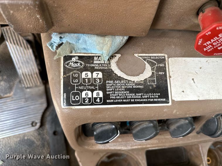 image for item MB9675 2004 Mack CV713  dump truck