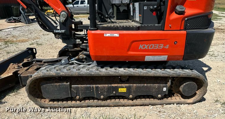 image for item MB9680 2020 Kubota KX033-4  mini excavator